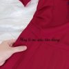 Váy li eo tạo kiểu tay bồng 1