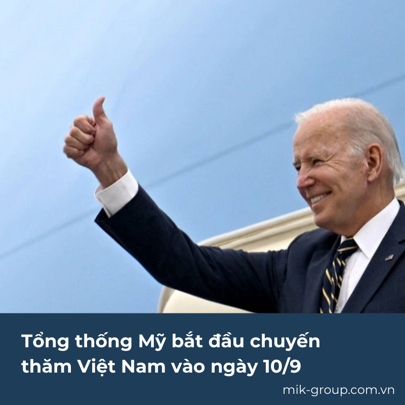 Tổng thống Mỹ bắt đầu chuyến thăm Việt Nam vào ngày 109